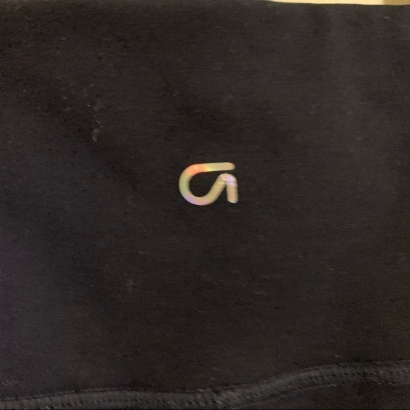 GapFit Athletic Soft Comfortable Yoga Navy Floral Print Leggings. Size XS - Picture 4 of 12